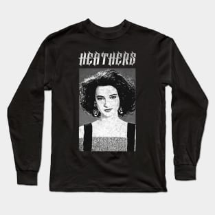 Heathers †† Cult Movie 80s Aesthetic Design Long Sleeve T-Shirt